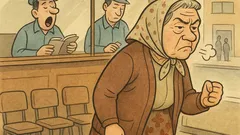 Виц: Минка влезе в пощата за пенсия