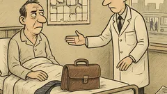 Виц: Лекарят към пациента: дните ви...