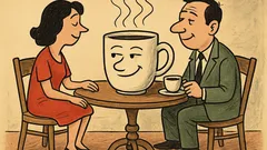 Виц: Покани я на кафе, а тя...