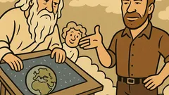 Виц: Когато Бог създавал земята, Чък Норис...