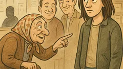 Виц: Баба пита „девойче“ на опашка