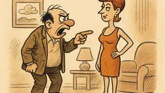 Виц: „Ти си пълна идиотка!“