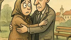 Виц: — Страх ме е, гушни ме!