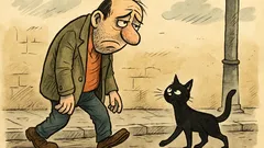 Виц: Окончателно разбрах, че животът ми е кофти...