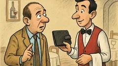 Виц: Случайно да сте намирали портфейла ми?