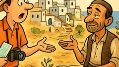 Виц: Турист в Гърция пита местен жител