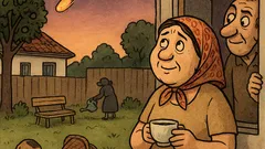 Виц: Падаща звезда срещна тъщата ми