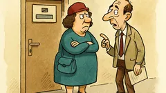 Виц: Харалампи търси работа на жена си