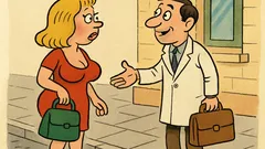 Виц: Госпожице, позволете да ви помогна...