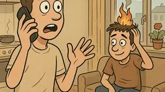 Виц: Ало, 112 ли е, за коса?