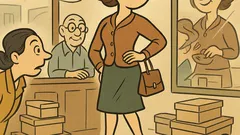 Виц: Питат една жена за обувките...