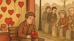 Виц: Сам на Валентин, жив на Задушница