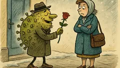 Виц: Грипът обикаля с романтични предложения