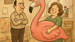 Виц: Скъпа, защо го направи това?