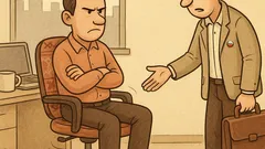 Виц: Може ли да използвам офисния стол?