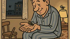 Виц: Един човек спи, муха бръмчи