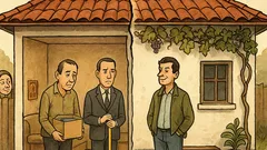 Виц: Разведохме се, разделихме къщата на две