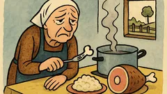 Виц: Тъжен съм като бабата на веган