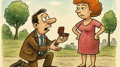 Виц: Скъпа, омъжи се за мен!