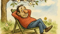 Виц: От днес мързелът е пролетна умора