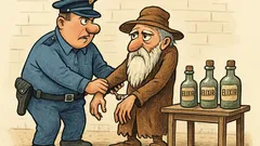 Виц: Из полицейски доклад за безсмъртен измамник