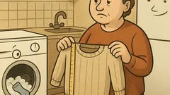 Виц: Мислех, че пералнята ми смалява