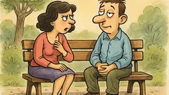 Виц: Гоше, ти мен обичаш ли ме?