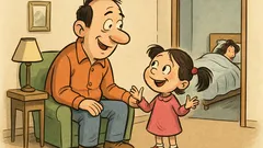 Виц: Баща към малката си дъщеря...