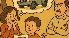 Виц: Мамо, като порасна, ще купя джип