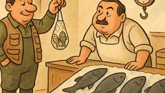 Виц: Въдичар влиза в рибен магазин
