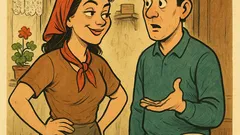 Виц: — Емилия? — пита той...