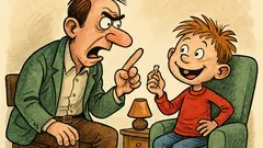 Виц: И така, сине, падна първият зъб?