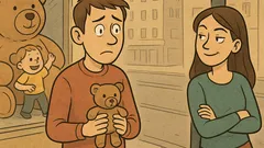 Виц: Да купя на гаджето плюшено мече...