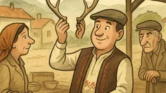 Виц: Продавам рога от благороден елен…