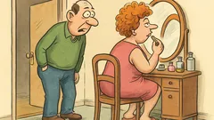 Виц: Скъпа, готова ли си?