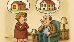 Виц: Скъпи, помниш ли колко хубаво живеехме?