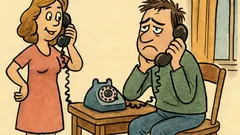 Виц: Той: Скучая без теб...