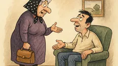 Виц: Тъщата носи две новини за зетя