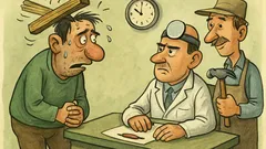 Виц: Един човек отива при доктора...