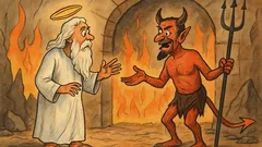 Виц: Един инженер по грешка в ада