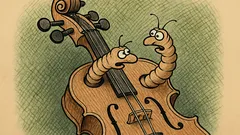 Виц: Пълзят си два дървояда в дървото