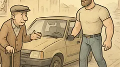 Виц: Пенсионер моли Чък Норис