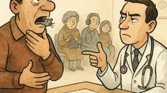 Виц: Докторе, погълнах мишка...