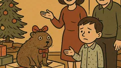 Виц: Сине, не се ли радваш?