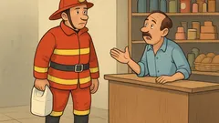 Виц: Полицай се прибира заранта...