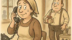 Виц: Женски глас по телефона — Иван?