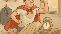 Виц: Аз съм силен… още пет минути