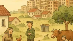 Виц: Предимството да живееш на село