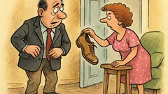 Виц: Ще тръгвам за работа...