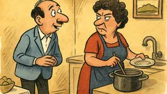 Виц: Скъпа, да ти помогна ли?